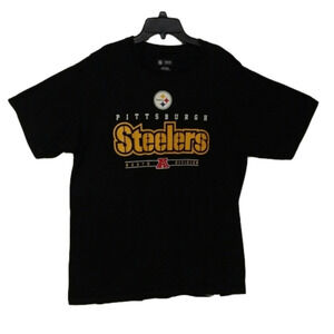 Pittsburgh North Division NFL Team Apparel   Black Gold Short Sleeve T-shirt